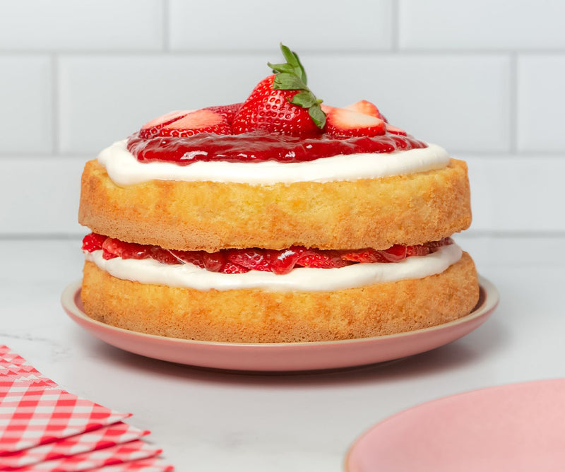 Shortcake aux fraises