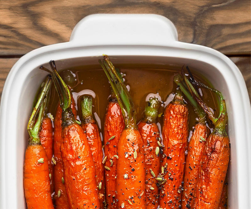 Apricot Honey Roasted Carrots
