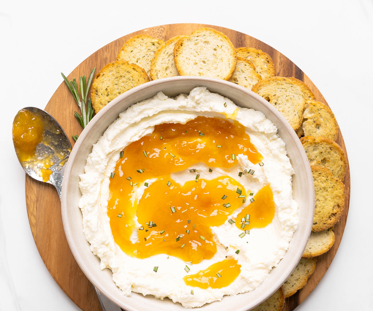 Apricot Whipped Feta Dip 