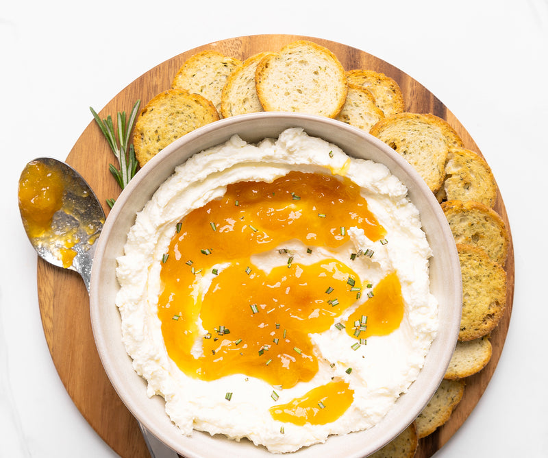 Apricot Whipped Feta Dip 