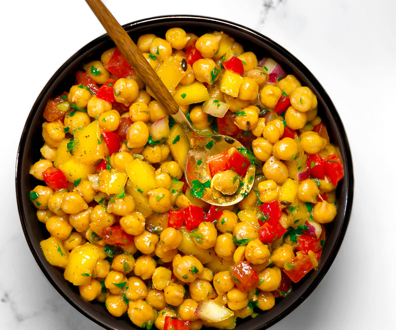 Mango Chickpea Salad