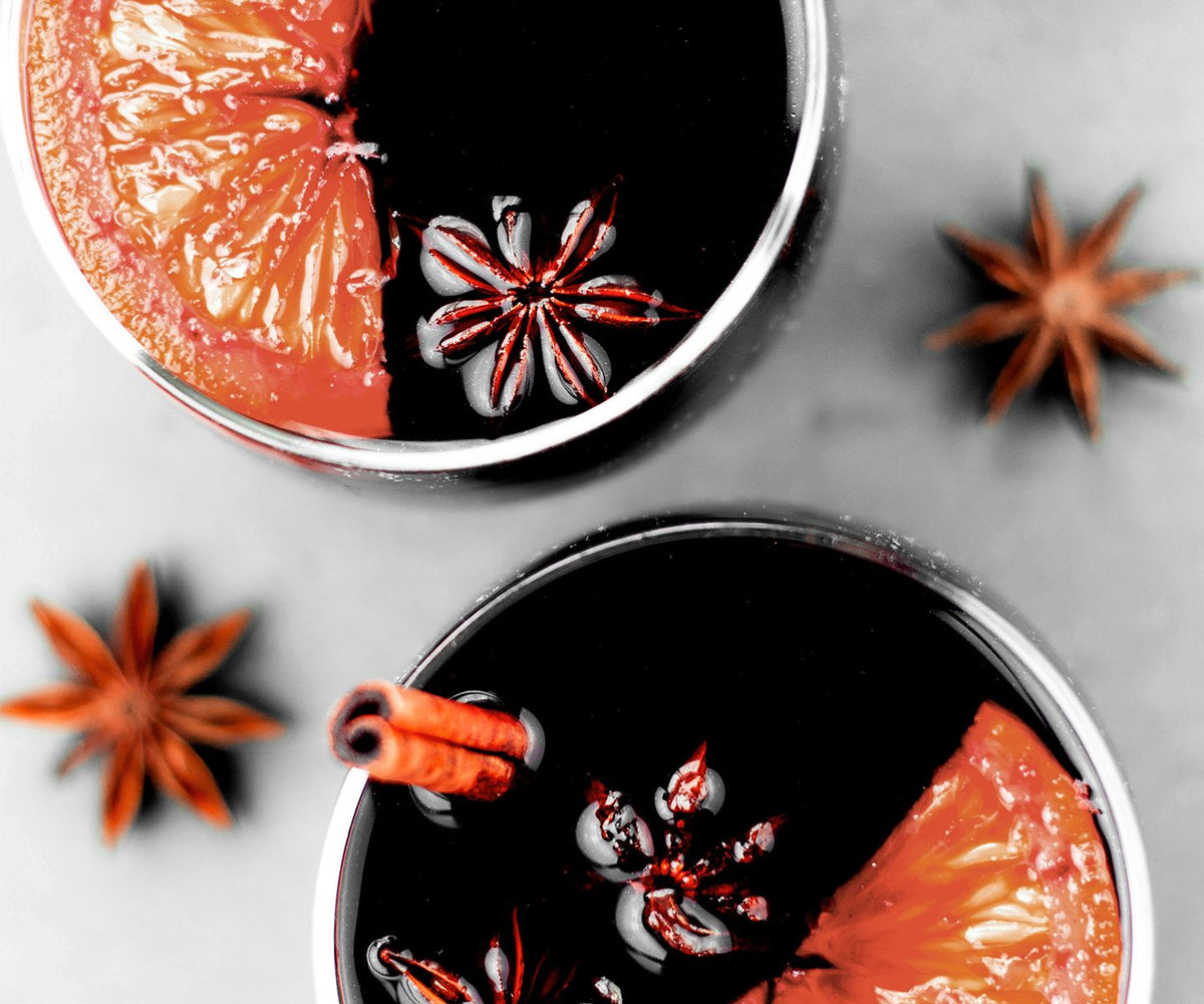 Vin chaud aux cerises griottes