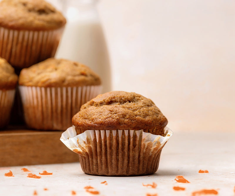 Peach Carrot Muffins