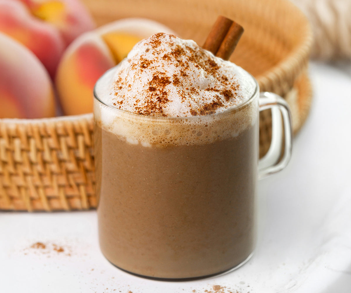 Peach Pumpkin Spice Latte