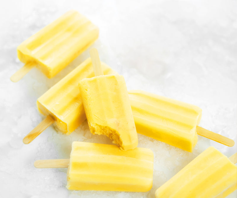 Peaches & Cream Popsicles 