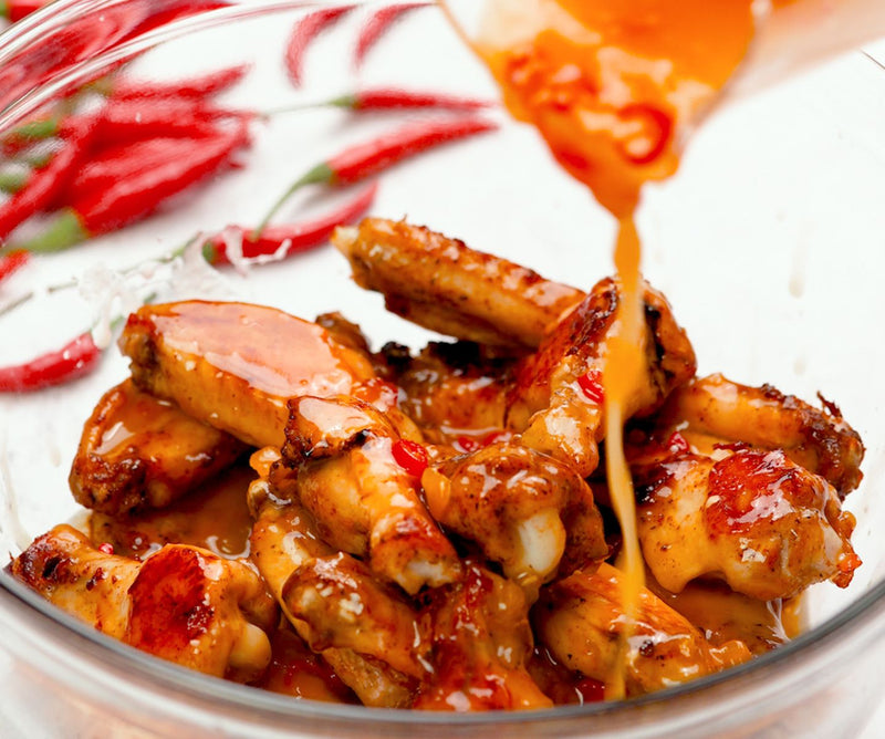 Spicy Mango Chicken Wings