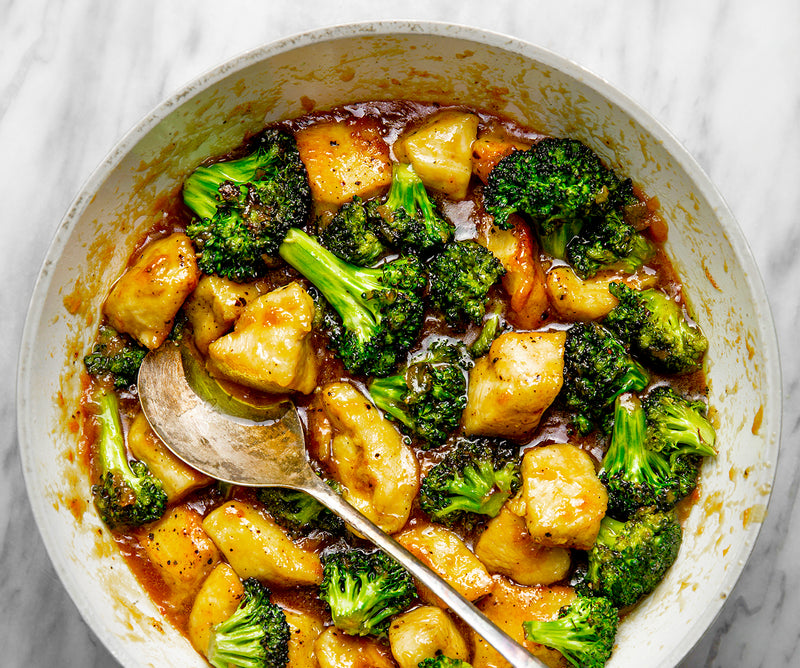 Apricot Chicken & Broccoli