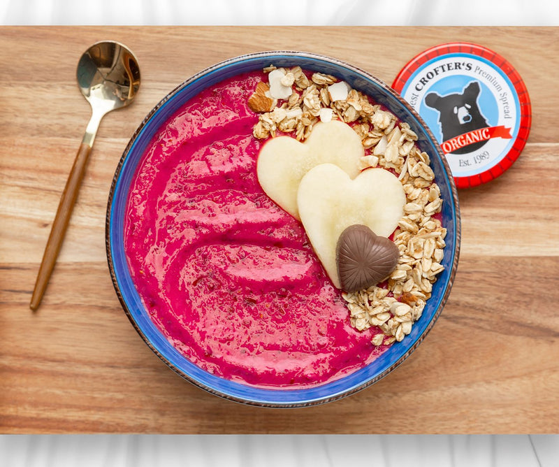 Bol smoothie fraise et betterave