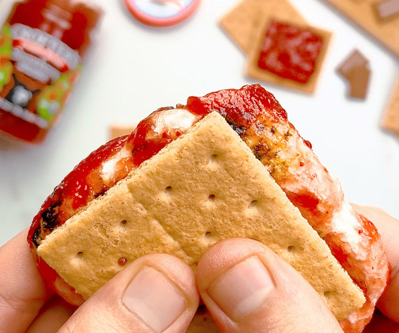 S’mores aux fraises