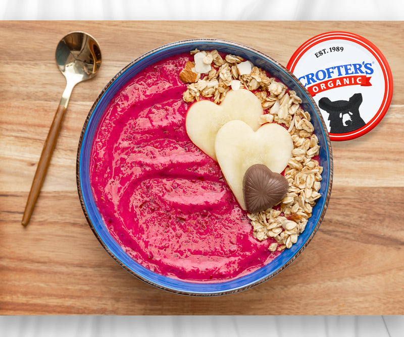 Strawberry Beet Smoothie Bowl