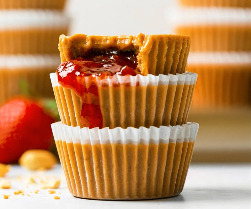Strawberry PB&J Cups