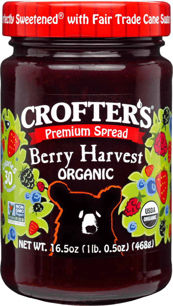 Mixed Berry Harvest Organic Jam Crofter's Organic