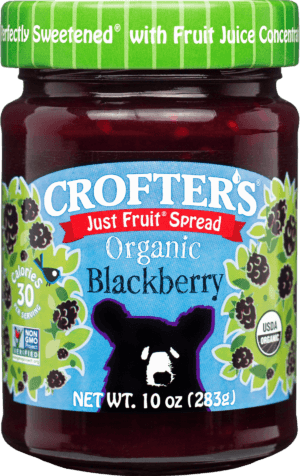 Crofter’s Organic Just Fruit Blackberry Fruit Spread