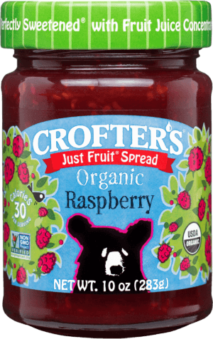Crofter’s Organic Just Fruit Raspberry Fruit Spread
