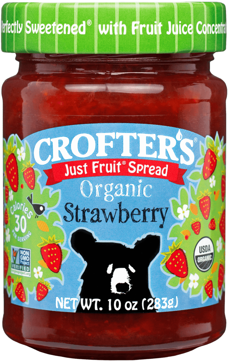Organic Strawberry Jam Crofter's Organic