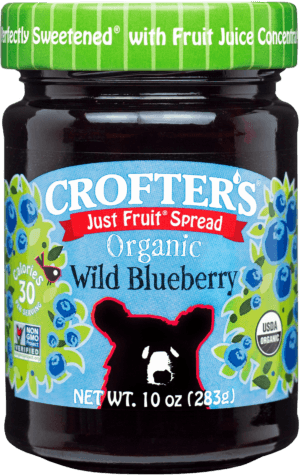 Crofter’s Organic Just Fruit Wild Blueberry Fruit Spread