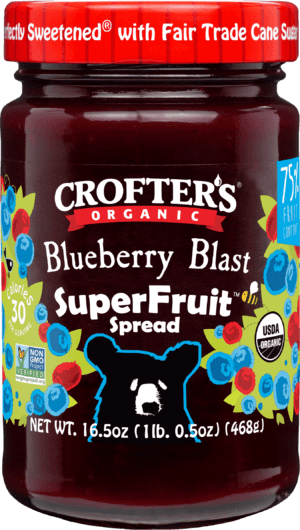Crofter’s Organic Superfruit Blueberry Blast Fruit Spread