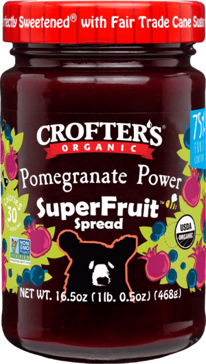 Crofter’s Organic Superfruit Pomegranate Power Fruit Spread