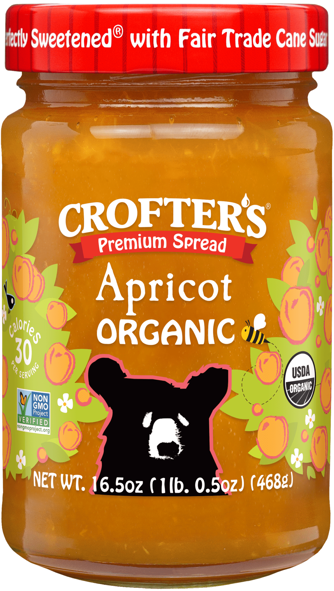 Organic Strawberry Jam Crofter's Organic