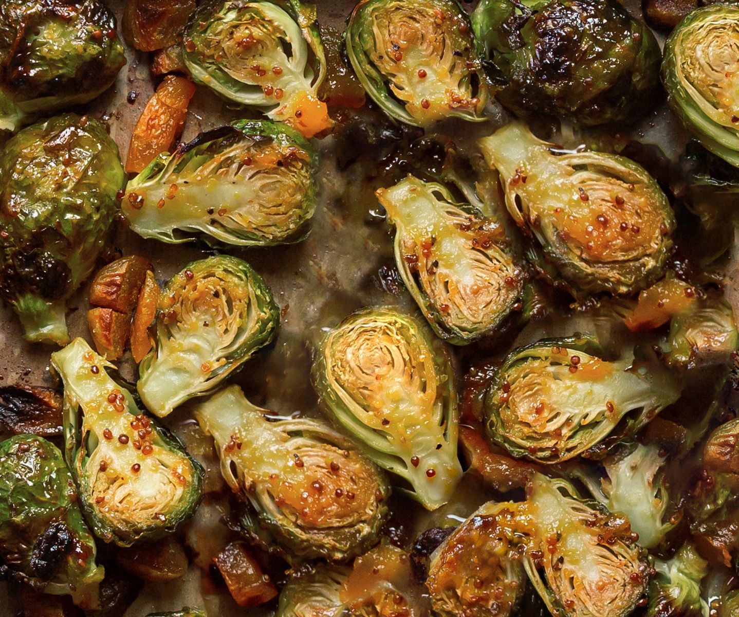 Apricot Roasted Brussels Sprouts | Crofter's Organic